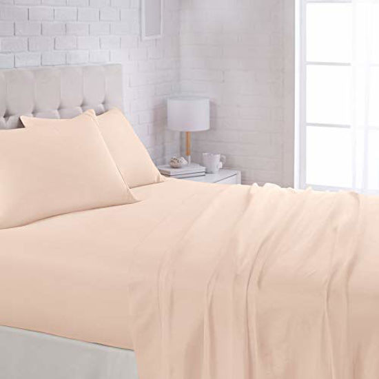 Picture of Amazon Basics Lightweight Super Soft Easy Care Microfiber Sheet Set with 14" Deep Pockets