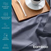 Picture of Bedsure 100% Bamboo Sheets Set Full Size Grey - Cooling Bamboo Bed Sheets for Full Size Bed with Deep Pocket 4PCScs