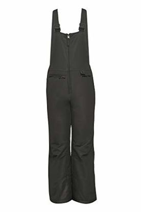 Picture of Arctix Youth Insulated Snow Bib Overalls, Charcoal, X-Large/Regular