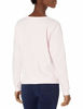 Picture of Hanes Women's V-Notch Pullover Fleece Sweatshirt, Pale Pink, M