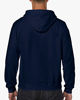 Picture of Gildan Men's Fleece Zip Hooded Sweatshirt Navy Medium