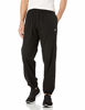 Picture of Champion mens Closed Bottom Light Weight Jersey Sweatpant Pants, Black, XXX-Large US