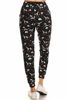 Picture of Leggings Depot JGA-S506-S Unicorn Cloud Print Jogger Track Pants w/Pockets, Small