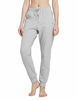 Picture of BALEAF Women's Cotton Sweatpants Leisure Joggers Pants Tapered Active Yoga Lounge Casual Travel Pants with Pockets Light Gray Size XXXL