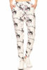 Picture of Leggings Depot JGA-S701-L Floralsque Printed Jogger Pants w/Pockets, Large