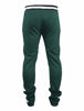 Picture of SCREENSHOTBRAND-S41700 Mens Hip Hop Premium Slim Fit Track Pants - Athletic Jogger Bottom with Side Taping-GR/WH-XLarge