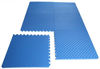 Picture of BalanceFrom 1" EXTRA Thick Puzzle Exercise Mat with EVA Foam Interlocking Tiles for MMA, Exercise, Gymnastics and Home Gym Protective Flooring, One Inch Thick, 24 Square Feet (Blue)