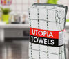 Picture of Utopia Towels Kitchen Towels, 15 x 25 Inches, 100% Ring Spun Cotton Super Soft and Absorbent Grey Dish Towels, Tea Towels and Bar Towels, (Pack of 12)