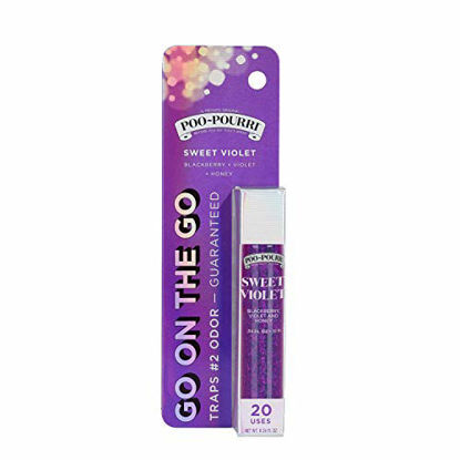 Picture of Poo-Pourri Before-You-go Toilet Spray, Sweet Violet Scent, 0.34 Fl Oz