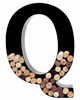 Picture of Wine Cork Holder - Metal Monogram Letter (Q)