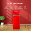 Picture of Galanz GLR12TRDEFR Retro Refrigerator, 12.0 Cu Ft, Red