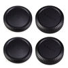 Picture of 2 Pack JJC Body Cap and Rear Lens Cap Cover Kit for Fuji Fujifilm X Mount Cameras and Fujifilm Fujinon X Mount Lenses