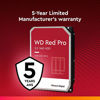 Picture of Western Digital 4TB WD Red Pro NAS Internal Hard Drive - 7200 RPM Class, SATA 6 Gb/s, CMR, 256 MB Cache, 3.5" - WD4003FFBX