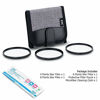Picture of JJC 40.5mm Variable Star Filter Set for Sony A6000 A6100 A6300 A6400 A6500 A5100 A7C with E PZ 16-50mm or FE 28-60mm Kit Lens, 4 Points 6 Points 8 Points Cross Screen Starburst Effect Filter Kit