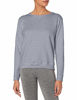 Picture of Hanes Women's V-Notch Pullover Fleece Sweatshirt, Light Steel, L