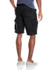 Picture of UNIONBAY Men's Survivor Belted Cargo Short-Reg and Big & Tall Sizes, Black, 46