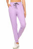 Picture of Leggings Depot JGA128-LILAC-L Solid Jogger Track Pants w/Pockets, Large