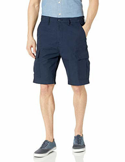 Picture of Levi's Men's Regular Carrier Cargo Short, Navy Blazer Ripstop, 30