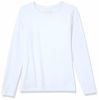 Picture of Hanes Women's Long Sleeve Tee, White, Large