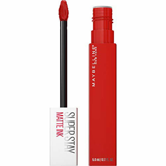 Picture of Maybelline SuperStay Matte Ink Liquid Lipstick, Long-lasting Matte Finish Liquid Lip Makeup, Highly Pigmented Color, Innovator, 0.17 fl. oz.