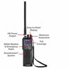 Picture of Cobra HH50WXST Hand Held CB Radio - Emergency Radio, Travel Essentials, Earphone Jack, 4 Watt, Noise Reduction & NOAA Alerts