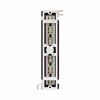 Picture of NavePoint 12-Port Cat6 UTP Unsheilded Mini Patch Panel with Wallmount Bracket Included Black