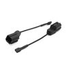 Picture of uxcell 2Pcs Plastic Car Horn Speaker Adapter Wiring Harness Pigtail Socket for Honda