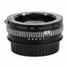 Picture of Fotodiox Pro Lens Mount Adapter Compatible with Yashica 230 AF SLR Lens to Canon EOS (EF, EF-S) Mount D/SLR Camera Body - with Gen10 Focus Confirmation Chip and Built-in Aperture Control Dial