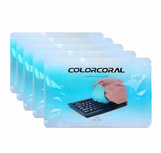 Colorcoral Cleaning Gel Universal Dust Cleaner for PC Keyboard Cleaning Car Deta