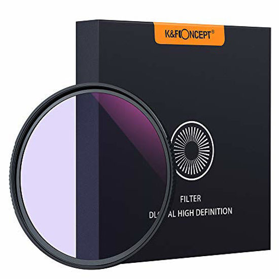 Picture of K&F Concept 77mm Clear-Night Filter Multiple Layer Nano Coating Pollution Reduction for Night Sky/Star