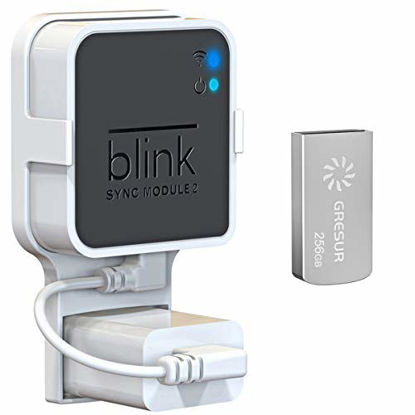 Picture of 256GB Blink USB Flash Drive for Local Video Storage with The Blink Sync Module 2 Mount (Blink Add-On Sync Module 2 is NOT Included)