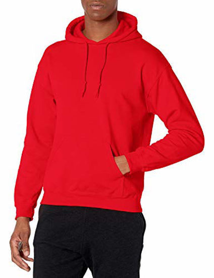 GetUSCart Gildan Men s Fleece Hooded Sweatshirt Style G18500