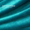 Picture of Bedsure Fleece Blanket Queen Size Teal Lightweight Super Soft Cozy Luxury Bed Blanket Microfiber