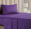 Picture of Twin Size Sheet Set - 3 Piece Set - Hotel Luxury Bed Sheets - Extra Soft - Deep Pockets - Easy Fit - Breathable & Cooling - Wrinkle Free - Comfy - Purple Plum Bed Sheets - Twins Sheets - 3 PC