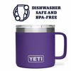 Picture of YETI Peak Purple Rambler Mug 14 Ounce, 1 EA