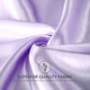 Picture of Bedsure Satin Pillowcase for Hair and Skin, 2-Pack - Standard Size (20x26 inches) Pillow Cases - Satin Pillow Covers with Envelope Closure, Lavender