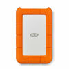 Picture of LaCie Rugged Mini 1TB External Hard Drive Portable HDD - USB 3.0 USB 2.0 compatible, Drop Shock Dust Rain Resistant Shuttle Drive, For Mac And PC Computer Desktop Workstation PC Laptop (LAC301558), Orange