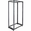 Picture of StarTech.com 42U Open Frame Server Rack - 4 Post Adjustable Depth (22" to 40") Network Equipment Rack w/ Casters/Levelers/Cable Management (4POSTRACK42),Black