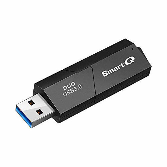 Picture of SmartQ C307 USB 3.0 Portable Card Reader for SD, SDHC, SDXC, MicroSD, MicroSDHC, MicroSDXC, with Advanced All-in-One Design