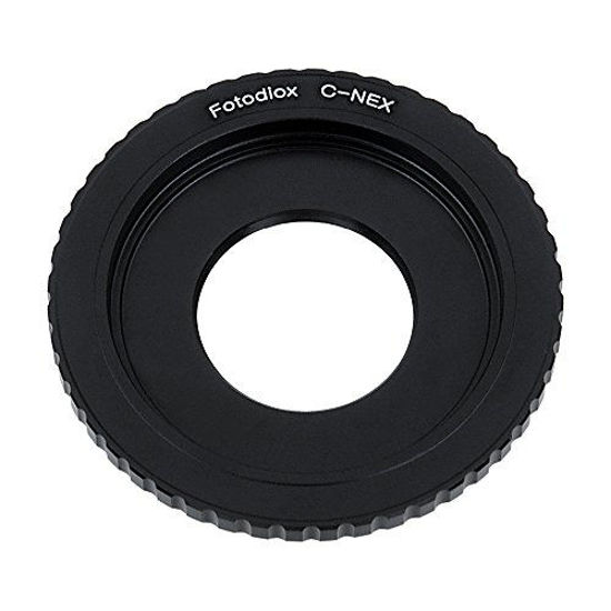 Picture of Fotodiox Lens Mount Adapter Compatible with C-Mount CCTV/Cine Lenses on Select Sony E-Mount Cameras