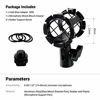 Picture of SMALLRIG Microphone Shock Mount with Cold Shoe Pinch for Camera Shoes and Boompoles 1859