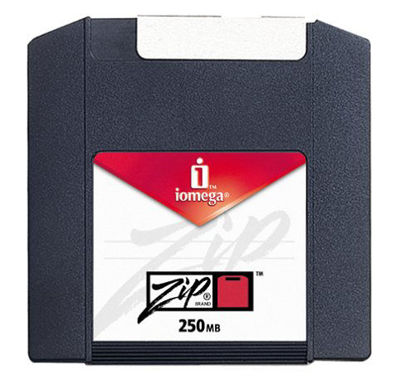 Picture of Iomega 11097 Zip 250 MB Disks PC Formatted (8-Pack) (Discontinued by Manufacturer)