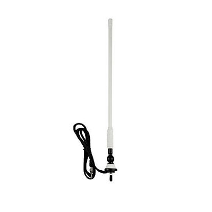 Picture of Herdio Waterproof Marine Radio Antenna Rubber Duck Dipole Flexible Mast FM AM Antenna for Boat Car ATV UTV RZR SPA