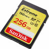 Picture of SanDisk 256GB Extreme SDXC UHS-I Card - C10, U3, V30, 4K UHD, SD Card - SDSDXV5-256G-GNCIN