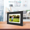 Picture of PhotoShare Friends and Family Smart Frame 8" Digital Photo Frame, Send Pics from Phone to Frame, Wi-Fi, 8 GB, Holds Over 5,000 Photos, HD, 1080P, Black/White Mattes, iOS, Android