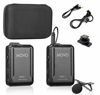 Picture of Movo WMX-1 2.4GHz Wireless Lavalier Microphone System Compatible with DSLR Cameras, Camcorders, iPhone, Android Smartphones, and Tablets (200' ft Audio Range)