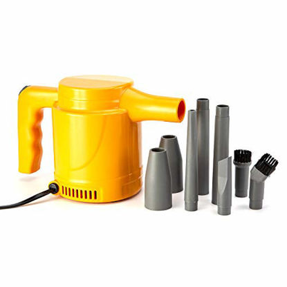 Picture of Multi-Use Electric Computer Duster Dryer Air Pump Blower, High Pressure Air Duster, Computer Cleaner Blower, Keyboard Cleaner, Electronic Devices and Laptop Cleaner