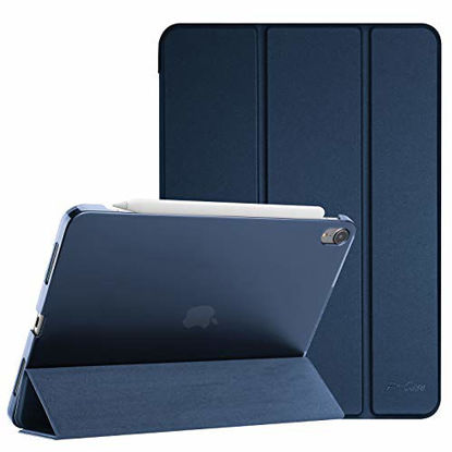 Picture of ProCase iPad Air 4 Case 10.9 Inch 2020 iPad Air 4th Generation Case A2316 A2324 A2325 A2072, Slim Stand Hard Back Shell Protective Smart Cover Cases for iPad Air 10.9" 4th Gen 2020 -Navy
