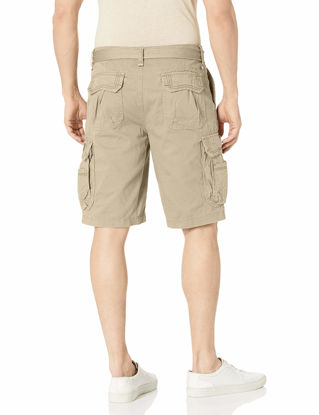 Picture of UNIONBAY Men's Survivor Belted Cargo Short, Desert, 44