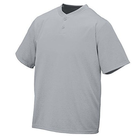 Picture of Augusta Sportswear WICKING TWO-BUTTON JERSEY 3XL Silver Grey